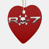 スカルを搭載するRX7 セラミックオーナメント (左)