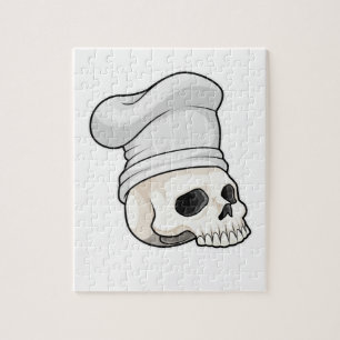 スカルを調理師としてChef hat ジグソーパズル