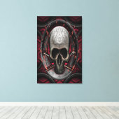 スカルアルズロンガヴィタブルビス キャンバスプリント (インサイチュ (ウッドフロア))