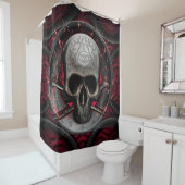 スカルアルズロンガヴィタブレビス シャワーカーテン (インサイチュ)