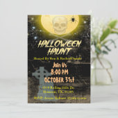 スカルアンドムーンハローウィンパーティ 招待状 (スタンド正面)