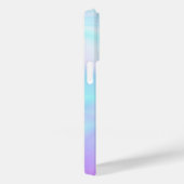 スカルイラストレーションネオンスタイルオンパステル背景 Case-Mate iPhoneケース (裏面 / 右)