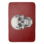 スカルイラストレーション バスマット (正面縦)