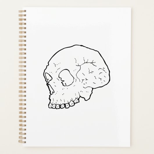 スカルイラストレーション プランナー手帳 (正面)