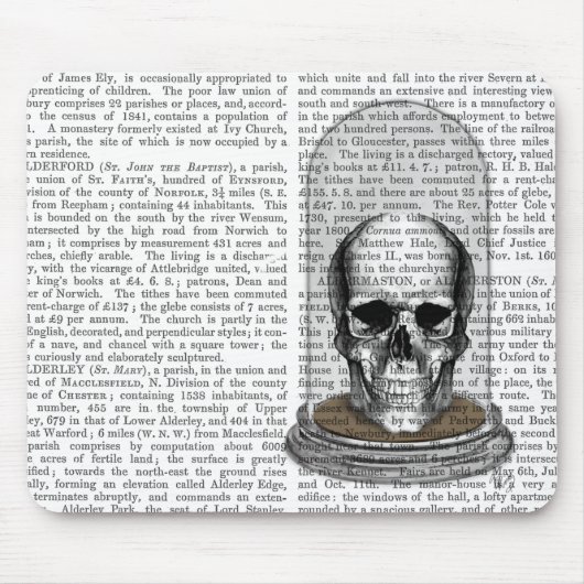 スカルインベルジャー2 マウスパッド (正面)