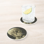 スカルウィズシガレットバイヴァンゴッホ コースター (側面)