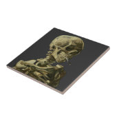 スカルウィズシガレットバイヴァンゴッホ タイル (側面)