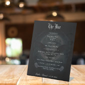 スカルエレガントこうもりゴシック結婚ムーンズザバー 台座サイン