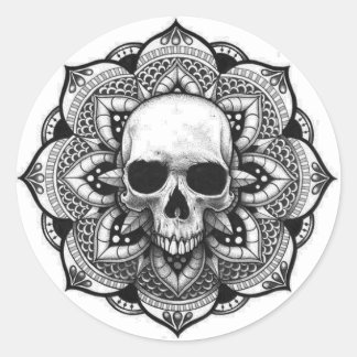 スカルオンマンダラ ラウンドシール