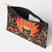 スカルオン火災 アクセサリーポーチ (見開き)