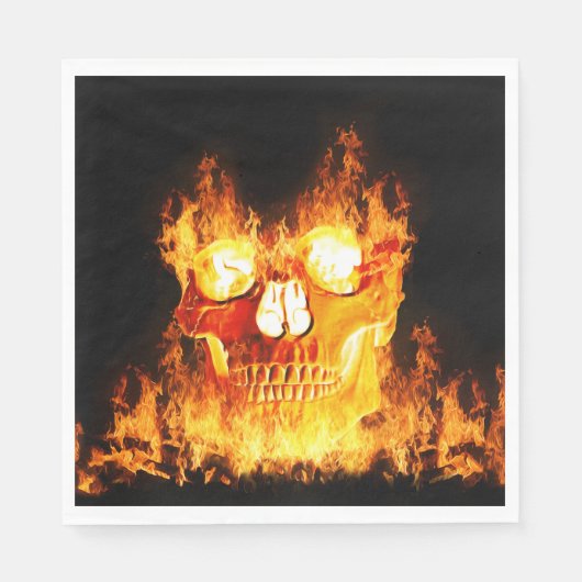 スカルオン火災 スタンダードランチョンナプキン (正面)