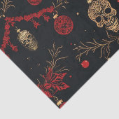 スカルオーナメントティッシュペーパー 薄葉紙 (詳細)