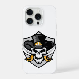 スカルカウボーイ iPhone 15 Pro カー Proケース