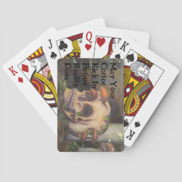 スカルカジノカードコーヒーキックが現実の前に トランプ