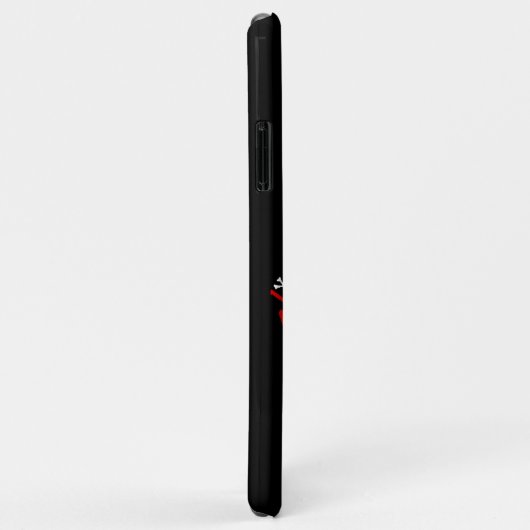 スカルカップケーキ Case-Mate iPhoneケース (裏面/右)