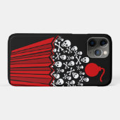 スカルカップケーキ Case-Mate iPhoneケース (裏面(横))