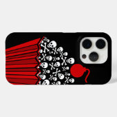 スカルカップケーキ Case-Mate iPhoneケース iPhone 15 Proケース (裏面 (横))