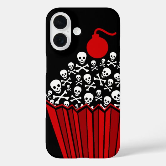 スカルカップケーキ Case-Mate iPhoneケース iPhone 16ケース (裏面)