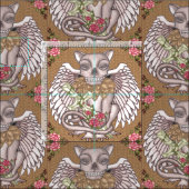 スカルガルゴイル ファブリック (タイル)