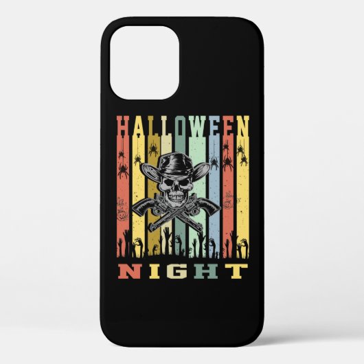 スカルガンハロウィーンナイト Case-Mate iPhoneケース (裏面)