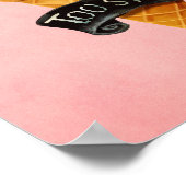 スカルガーリーアイスクリームコーン ポスター (角)