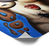 スカルガールポスター ポスター (角)