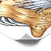 スカルキスとハートとバラバイアルリオ ポスター (角)