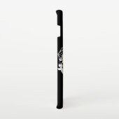 スカルキスをするズ黒白砂糖スカル SAMSUNG GALAXYケース (右側)