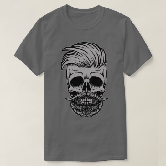 スカルクラシックTシャツ Tシャツ (デザイン正面)