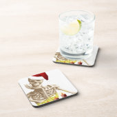 スカルクリスマス コースター (右側)