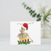 スカルクリスマス シーズンポストカード (スタンド正面)