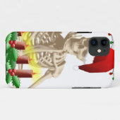 スカルクリスマス Case-Mate iPhoneケース (裏面(横))