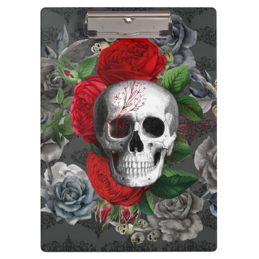 スカルクリップボード クリップボード (正面)