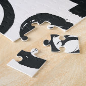 スカルクロスサークル:シームレスな装飾。 ジグソーパズル (側面)