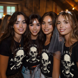 スカルクロスボーンズレトロヴィンテージパイロット ヘンナイト Tシャツ