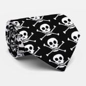 スカルクロスボーンタイ ネクタイ (ロール)