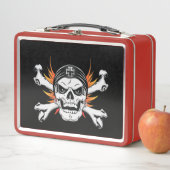 スカルクロスボーン（炎の翼あり） メタルランチボックス (インサイチュ)