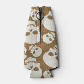 スカルグラフィックパターンデザイン ボトルクーラー (裏面)