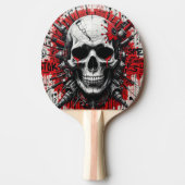 スカルグラフィティ卓球ラケット 卓球ラケット (正面)