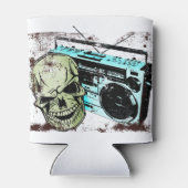 スカルグランジは80年代のレトロなブームボックスに… 缶クーラー (裏面)