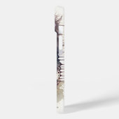 スカルグランジ美学フローラ水彩画 Case-Mate iPhoneケース (裏面 / 左)