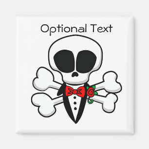 スカルグルームフルカスタマイズ マグネット