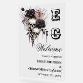 スカルゴシックア結婚クリル徴候 アクリルサイン (傾斜)