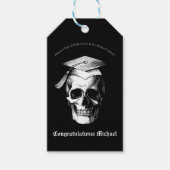 スカルゴシック学修士会放射線学 ギフトタグ (正面)