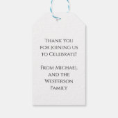 スカルゴシック学修士会放射線学 ギフトタグ (裏面)