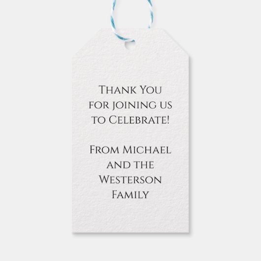 スカルゴシック学修士会放射線学 ギフトタグ (裏面)