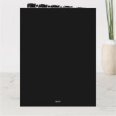 スカルゴシック学修士会放射線学 サンキューカード (裏面)