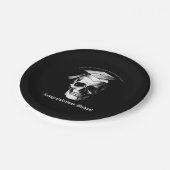 スカルゴシック学修士会放射線学 ペーパープレート (アングル)