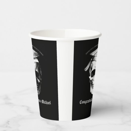 スカルゴシック学修士会放射線学 紙コップ (左)