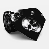 スカルゴシック結婚ハロウィーンのメンズネクタイ ネクタイ (ロール)